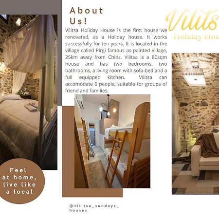 Vilitsa Holiday House Pyrgi  エクステリア 写真